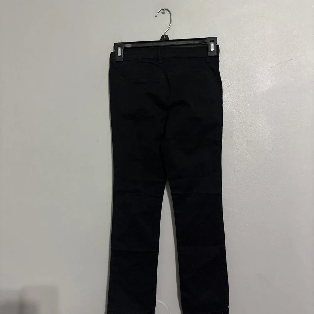 The Children's Place Girls Black Stretch Size 8 School Uniform New 2 Pair